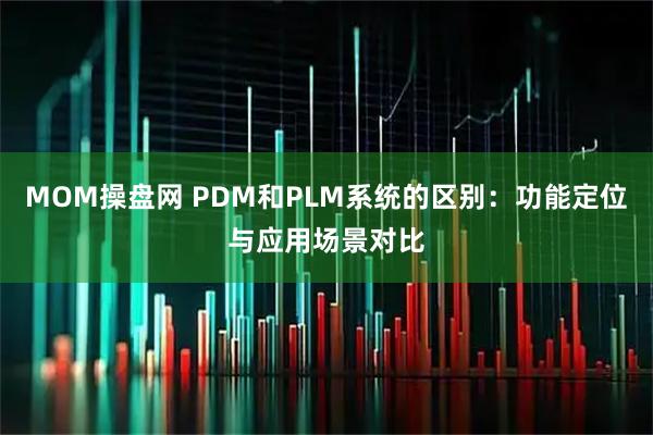 MOM操盘网 PDM和PLM系统的区别：功能定位与应用场景对比