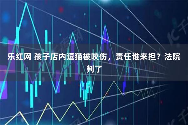 乐红网 孩子店内逗猫被咬伤，责任谁来担？法院判了
